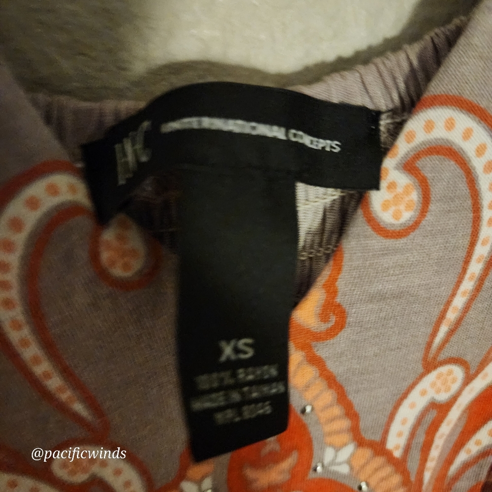 STUNNING SUMMER MAXI DRESS INC. INTERNATIONAL CONCEPT XS ☆ - Picture 6 of 11